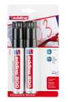 Edding Permanentmarker 800 4-12 mm schwarz 2er-Blister