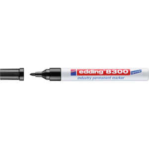 Edding Permanentmarker Industrie 8300 1,5-3 mm schwarz