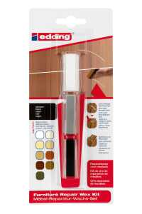 Edding Reparatur-Wachs Möbel 8901 schwarz 3er-Bl.