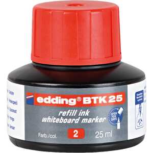 Edding Whiteboardmarker Nachfülltinte BTK 25 25 ml rot