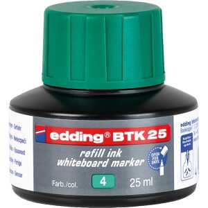Edding Whiteboardmarker Nachfülltinte BTK 25 25 ml grün