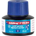 Edding Flipchartmarker Nachfülltinte FTK 25 25 ml blau