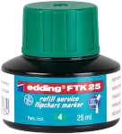 Edding Flipchartmarker Nachfülltinte FTK 25 25 ml grün