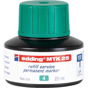Edding Permanentmarker Nachfülltinte MTK 25 25 ml grün