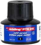 Edding Flipchartmarker Nachfülltinte PTK 25 25 ml schwarz
