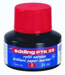Edding Flipchartmarker Nachfülltinte PTK 25 25 ml rot
