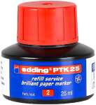 Edding Flipchartmarker Nachfülltinte PTK 25 25 ml rot