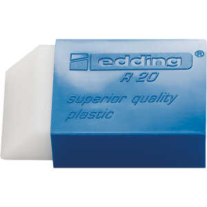 Edding Radierer Kunststoff R 20 44x24x11,5 mm lose