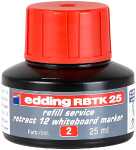 Edding Whiteboardmarker Nachfülltinte RBTK 25 25 ml rot