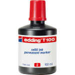 Edding Permanentmarker Nachfülltinte T 100 100 ml rot
