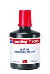 Edding Permanentmarker Nachfülltinte T 100 100 ml rot