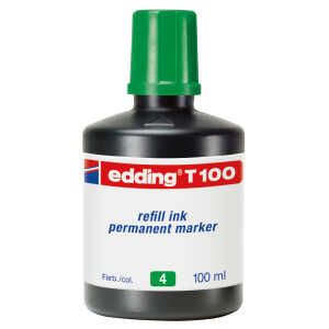 Edding Permanentmarker Nachfülltinte T 100 100 ml grün