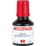 Edding Permanentmarker Nachfülltinte T 25 30 ml rot