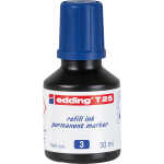Edding Permanentmarker Nachfülltinte T 25 30 ml blau