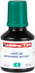 Edding Permanentmarker Nachfülltinte T 25 30 ml grün