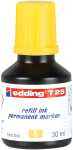 Edding Permanentmarker Nachfülltinte T 25 30 ml gelb