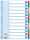 LEITZ Register A4 112 weiß 100162 Karton fbg.Tabs