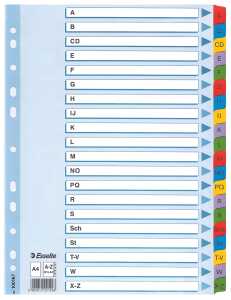 LEITZ Register A4 AZ weiß REGIST.A4 KT AZ FBG.T.100167 VOLLE HÖHE