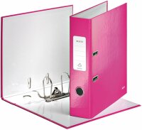 LEITZ Ordner A4 8cm Wow pink metall. 1005-00-23