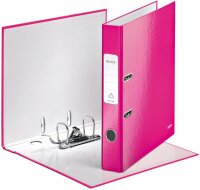 LEITZ Ordner A4 5cm Wow pink metall. 1006-00-23