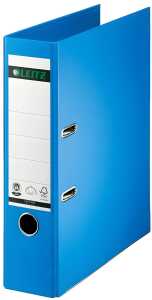 LEITZ Vollpapier-Ordner 180 Grad DIN A4 80 mm hellblau (80100730)