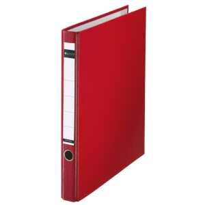 LEITZ 1014 Ringordner A4 PP 2 Ringe 35 mm rot