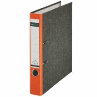 LEITZ 1050 Ordner A4 Wolkenmarmor 52 mm orange