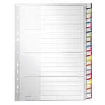 LEITZ 1278 Register PP blanko A4 20Blatt grau
