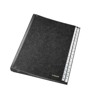 LEITZ Pultordner 131 schwarz 1114119 32 Fächer Pappe