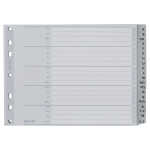 LEITZ 1262 Register A Z PP A4 Überbreite 18cm hoch...