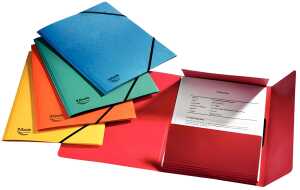 Ordnungsmappe Rainbow sortiert 390g BxHxT 230x320x25mm Fassungsvermög