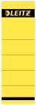 LEITZ 1642 Rückenschilder Papier kurz/breit 10 Stück gelb