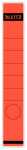 LEITZ 1648 Rückenschilder Papier lang/schmal 10 Stück rot