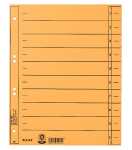 LEITZ Trennblatt A4 gelb ungeöst Trennblatt A4...