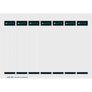 Leitz Rückenschild schmal/kurz 31 x 190 mm (B x H) grau 175 St./Pack.