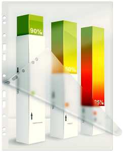 Laminierhülle m.Abheftstreifen A4 Folientasche für Laminatoren 80 M