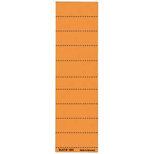 LEITZ 1901 BlankoSchildchen Karton 100 Stück orange