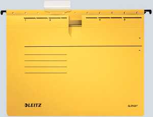 LEITZ 1984 Hängehefter ALPHA kfm. Heftung PendarecKarton gelb