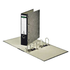 CENTRA Doppelordner A4 2xA5 quer 75mm schwarz