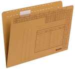 LEITZ Einstellmappe braun EINST.MAPPEN F.HAENGES.243500