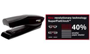 Rapid Flachheftgerät ECO Einlegeti efe: 70 mm schwarz (68810505)