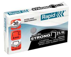 Rapid Heftklammer 21/6 G galvanis. für Heftzange Supreme S21