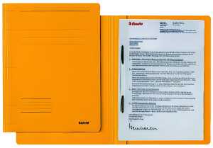 LEITZ Schnellhefter Fresh A4 250Blatt kfm. Heftung Karton (RC) gelb