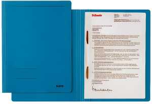 LEITZ Schnellhefter Fresh A4 250Blatt kfm. Heftung Karton (RC) blau