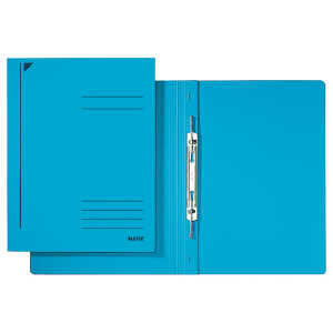 LEITZ 3040 Spiralhefter A4 250Blatt kfm. Heftung RecyclingKarton blau