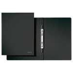 Spiralhefter A4 320g/qm RC Colorspannkarton schwarz...