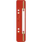 LEITZ 3710 EinhängeHeftstreifen PP kurz rot 25 Stück