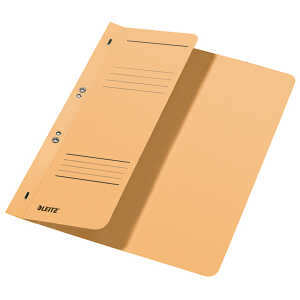 LEITZ 3741 Ösenhefter 1/2 Vorderdeckel A4 Amtsh Manila chamois