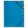 LEITZ 3907 Ordnungsmappe 7 Fächer A4 PendarecKarton (RC) 430 g/qm blau