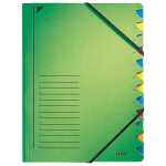 LEITZ 3912 Ordnungsmappe 12Fächer A4 PendarecKarton...